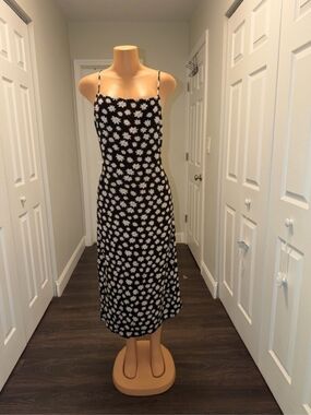 Dress Spaghetti Strap Floral Print, Size XL, Exellent Conditions